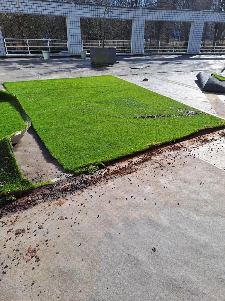 Kunstgras voor tuin of balkon, Tuin en Terras, Gras en Kunstgras, Ophalen, Nieuw, Minder dan 10 m²