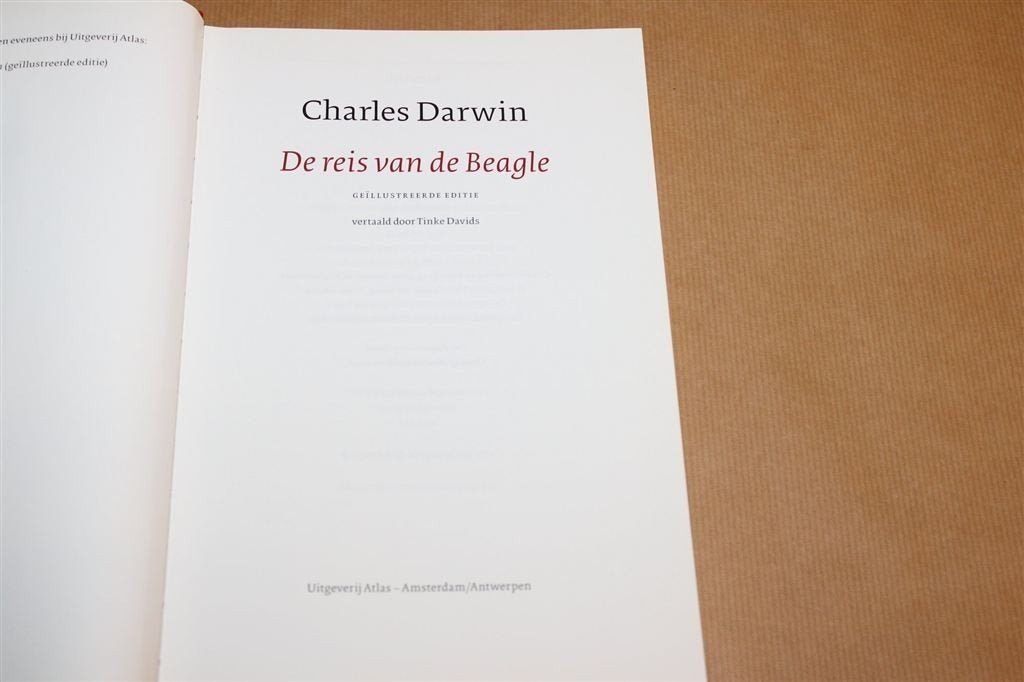 De Reis van de Beagle — Geïllustreerde Editie Darwin, Boeken, Ophalen of Verzenden, Zo goed als nieuw