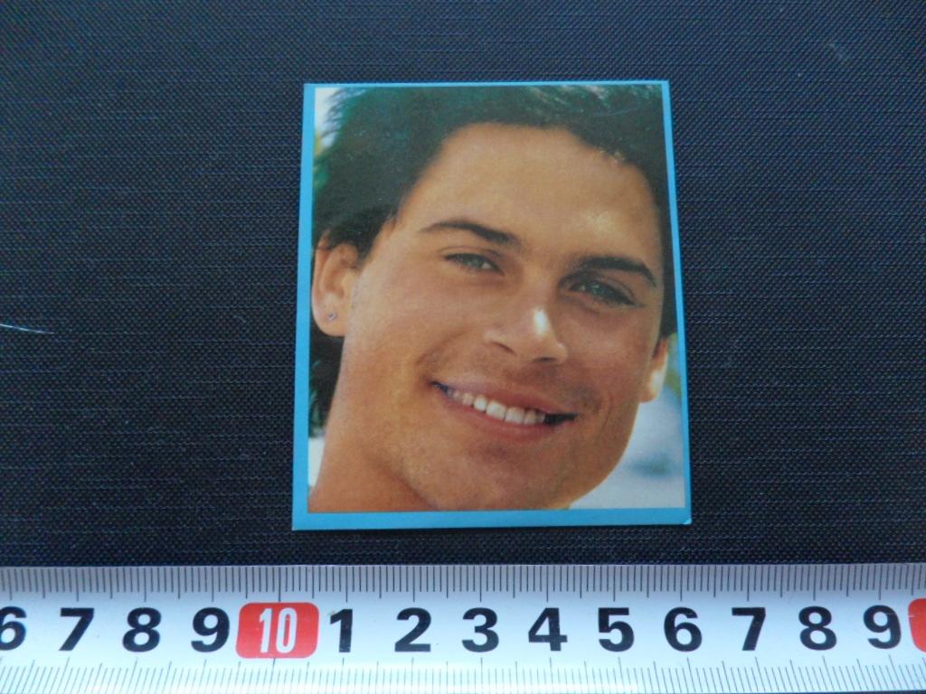 sticker Rob lowe    foto, Ophalen, Zo goed als nieuw