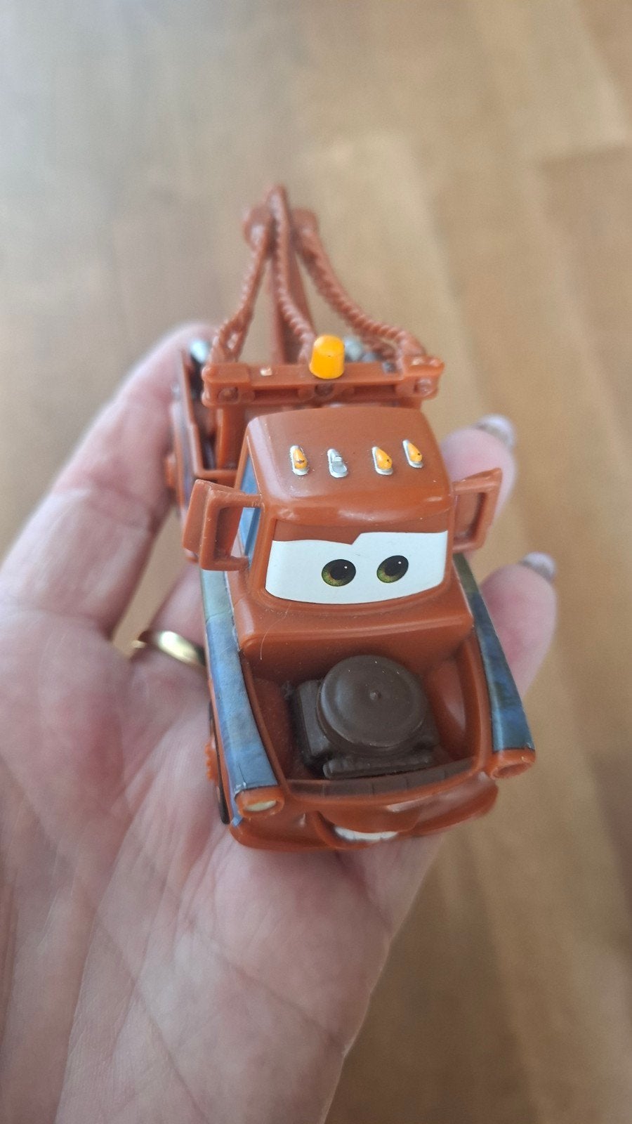 Disney Cars Takel (Tow Mater) Speelgoedauto, Ophalen of Verzenden, Gebruikt