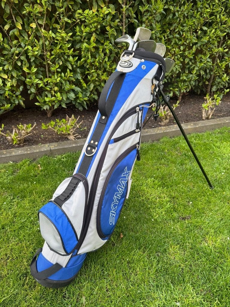 Skymax golftas met golfclubs (o.a. Cobra), Ophalen of Verzenden, Gebruikt, Tas, Overige merken