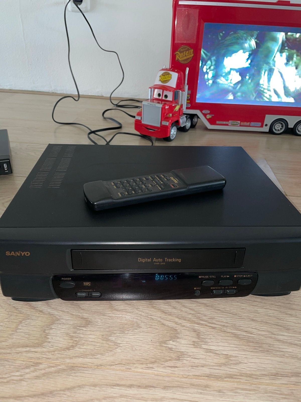Sanyo VHS-speler (videorecorder) in prima staat, Ophalen, Gebruikt, VHS-speler of -recorder
