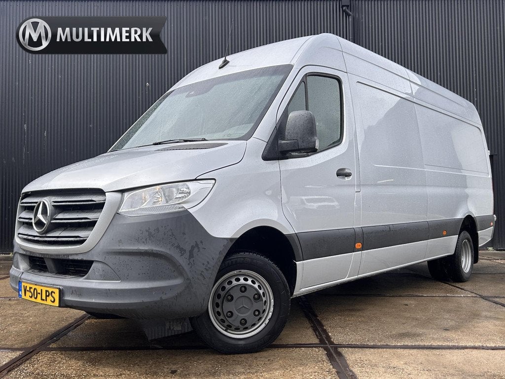 Mercedes-Benz Sprinter 519 V6 3.0 CDI L4H2 190PK DC | Laadru, Auto's, Bestelauto's, Automaat, Gebruikt, Euro 6, 190 pk