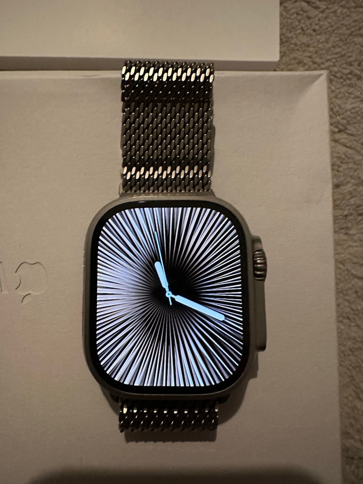Apple Watch Ultra 3 Ekstra Titanium Band, Hartslag, IOS, Ophalen of Verzenden, Zo goed als nieuw