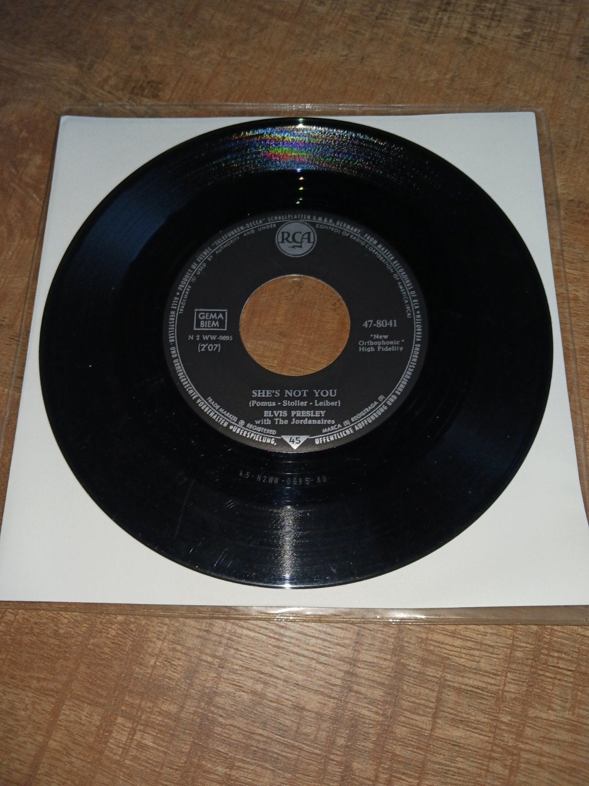 Elvis Presley - Just Tell Her I Said Hello / She's Not You, Gebruikt, 7 inch, Ophalen of Verzenden, Pop