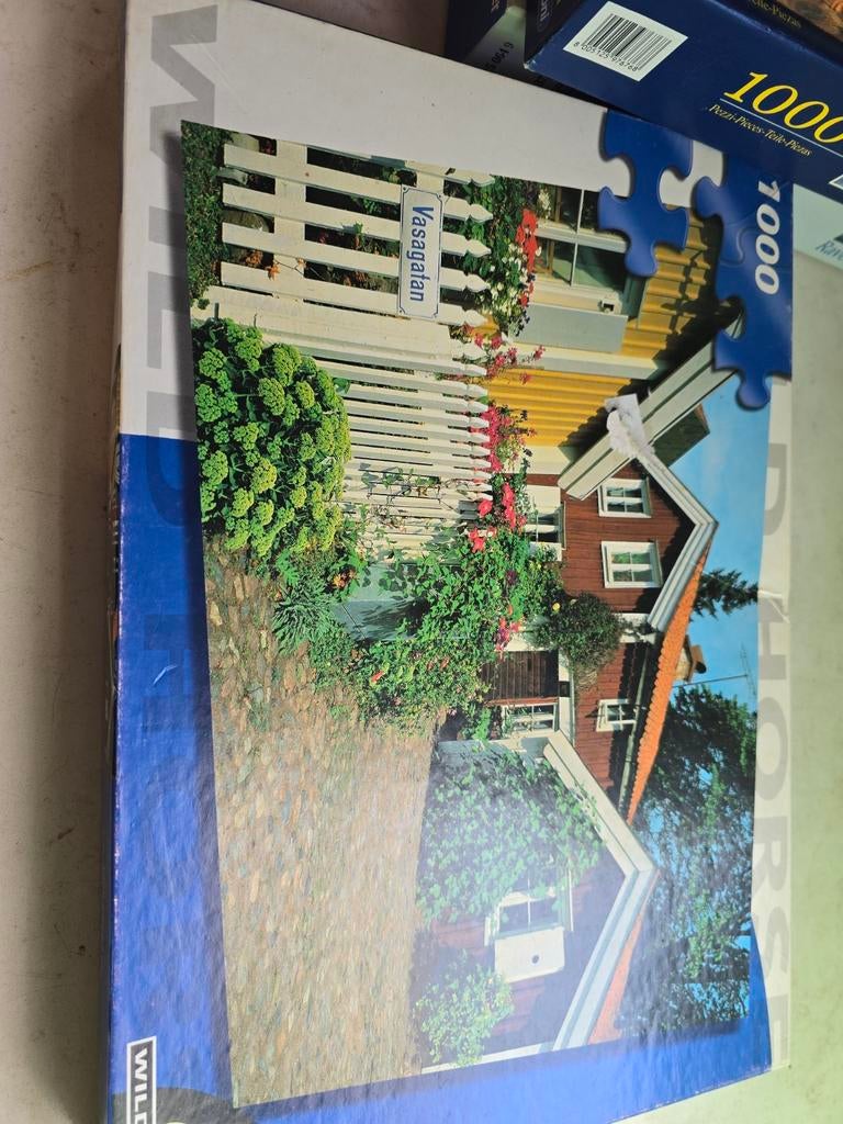 Mooie legpuzzel 1000 Stukjes - Vasagatan, Ophalen of Verzenden, 500 t/m 1500 stukjes, Gebruikt, Legpuzzel