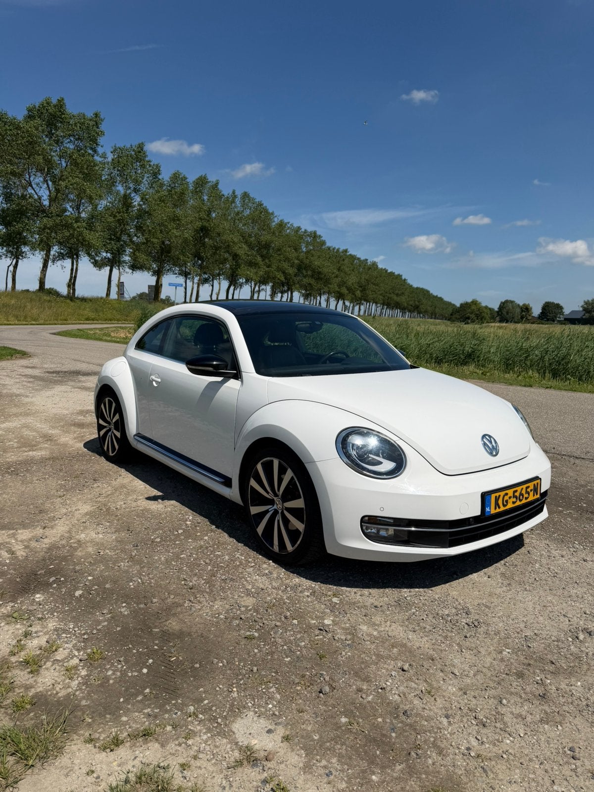Volkswagen Beetle (Kever) 2.0 TSI 147KW DSG 2012 Wit, Auto's, Volkswagen, Euro 5, 4 cilinders, 1984 cc, 4 stoelen