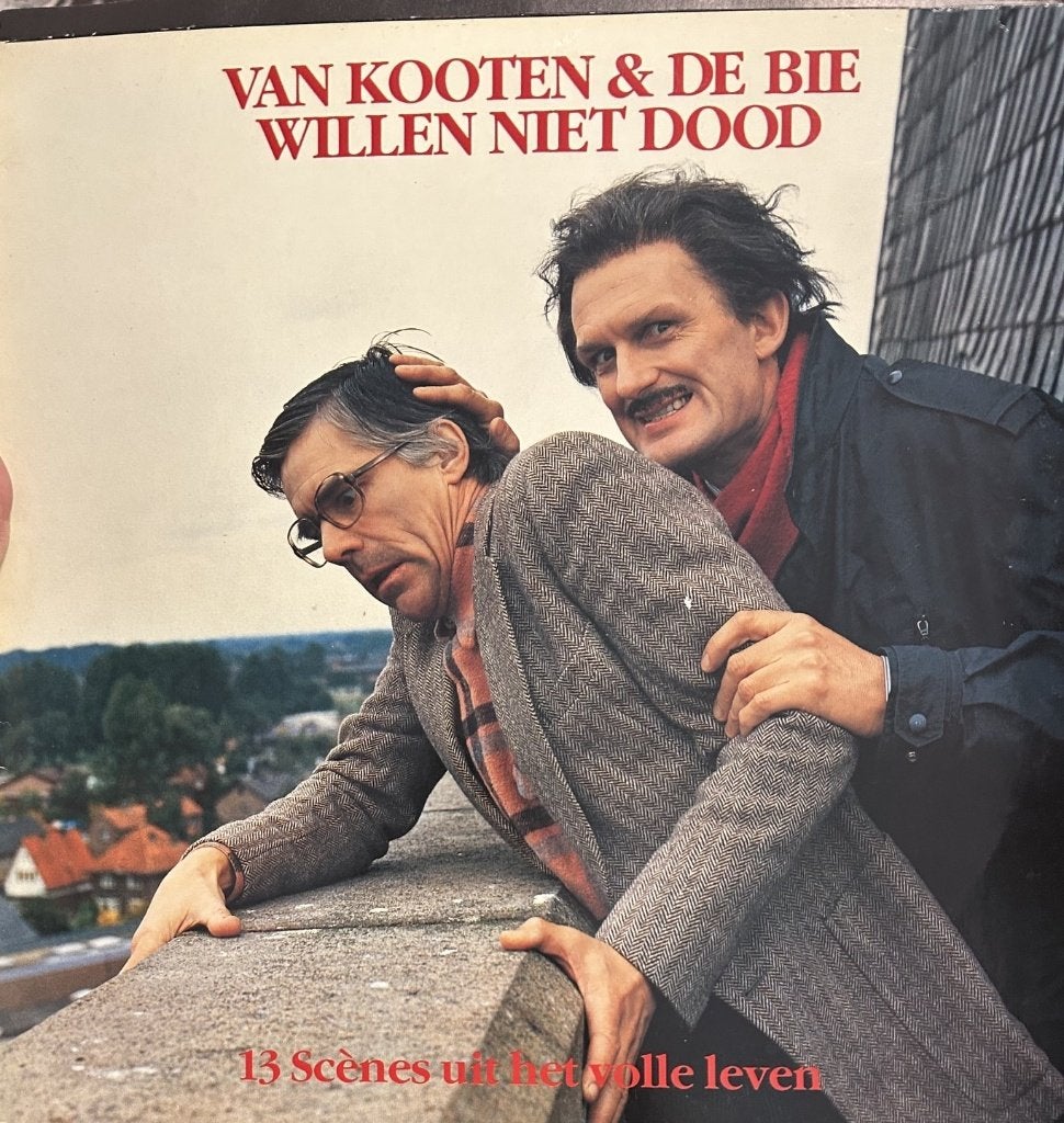 Van Kooten & de Bie willen niet dood (lp), Ophalen of Verzenden, Zo goed als nieuw, 12 inch, Overige genres