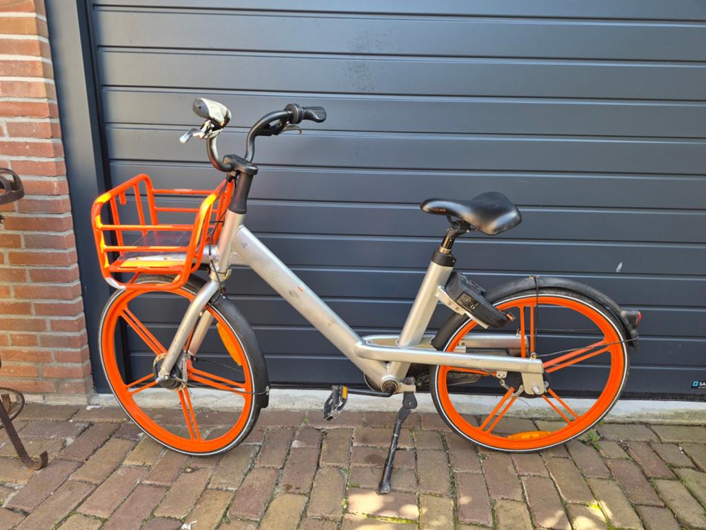 Onverwoestbaar Mobike camping of stationsfiets, Ophalen, Gebruikt, Staal