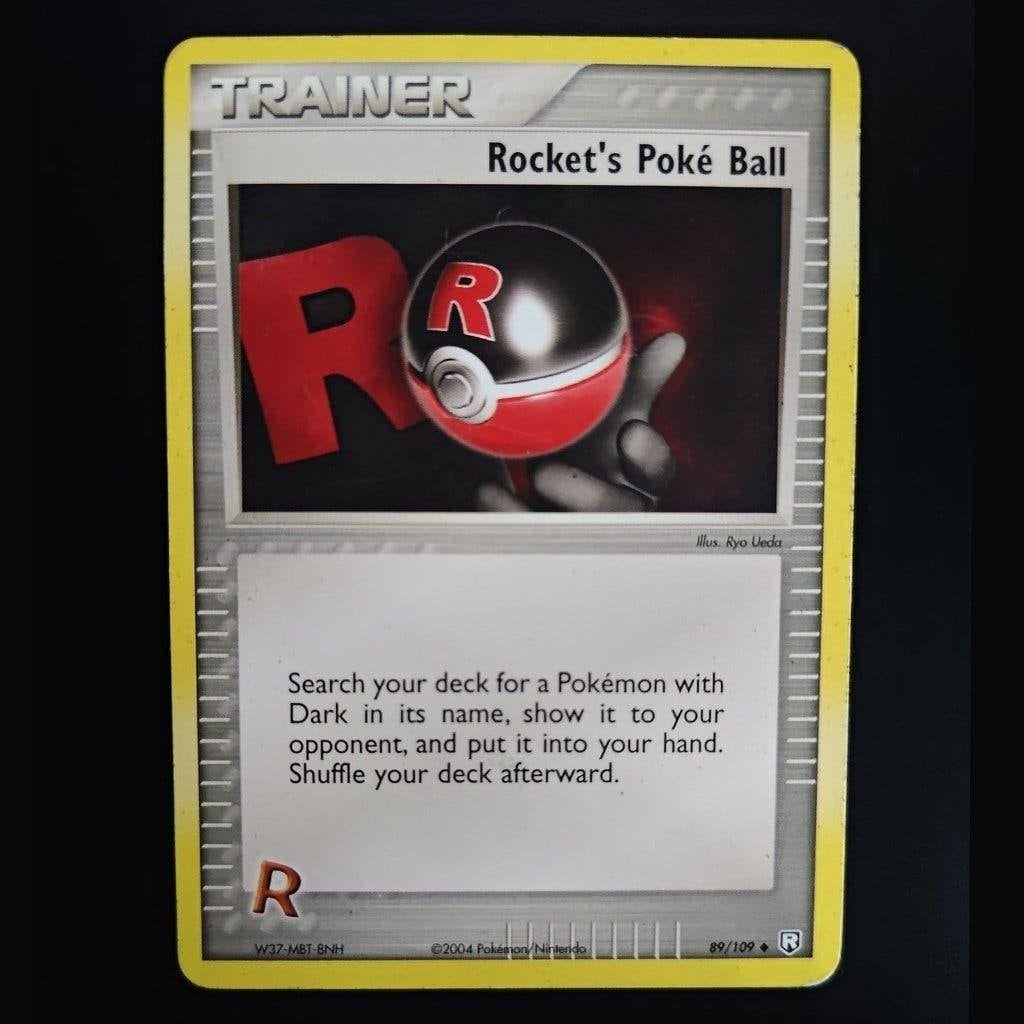 Rocket's Poke Ball #89 Pokemon Team Rocket Returns, Verzenden, Gebruikt, Losse kaart