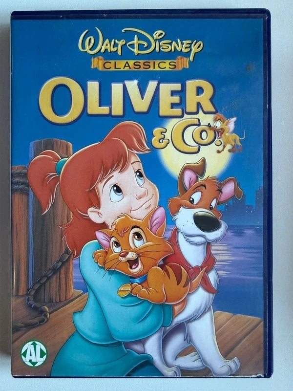 Oliver & Co (1988) DVD | Actie 5=4, Alle leeftijden, Ophalen of Verzenden, Zo goed als nieuw