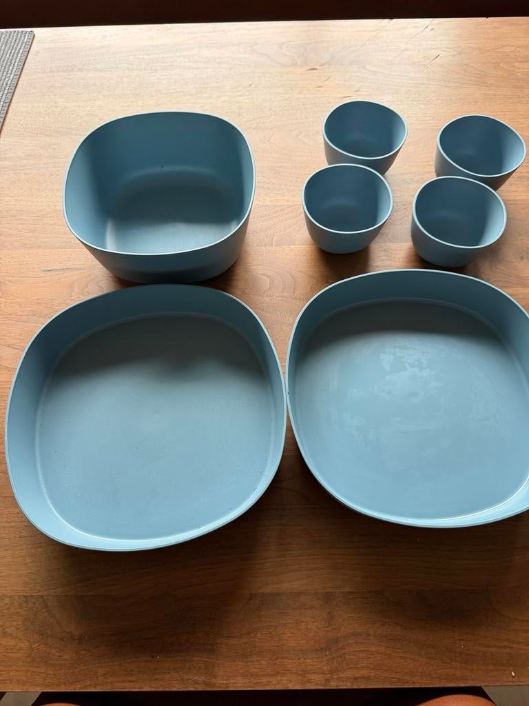 AH Camping Servies - Saladekom, Serveerkommen, Kommetjes, Ophalen, Overige materialen, Gebruikt, Kom(men)