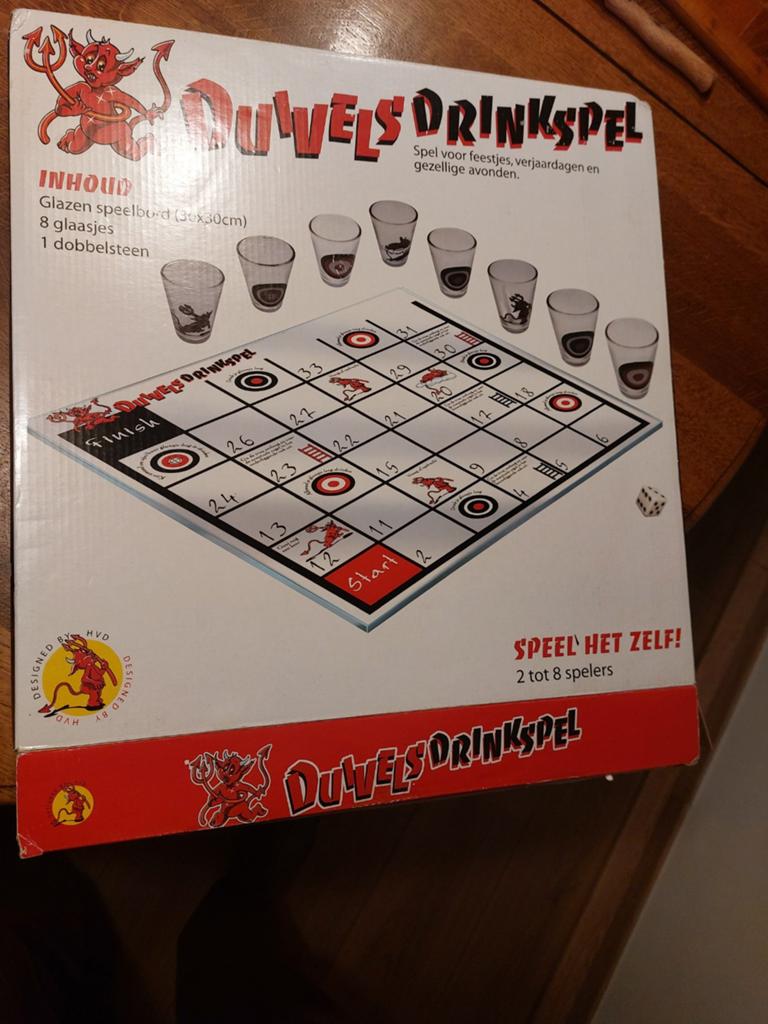 DUIVELS DRINKSPEL, Hobby en Vrije tijd, Gezelschapsspellen | Bordspellen, Verzenden