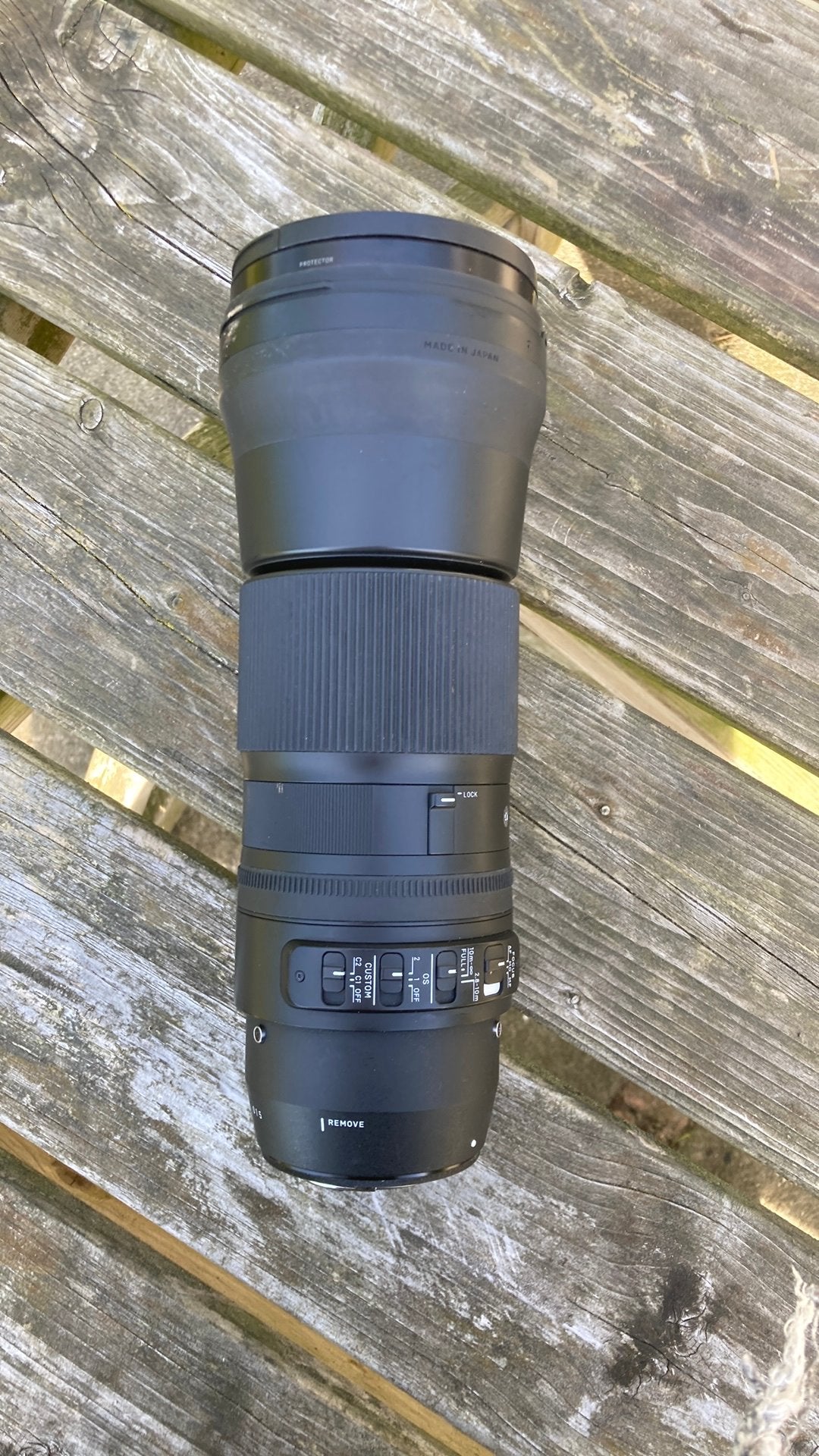 Sigma 150-600mm f/5.0-6.3 DG OS EF-objectief, Audio, Tv en Foto, Ophalen of Verzenden, Zo goed als nieuw, Telelens