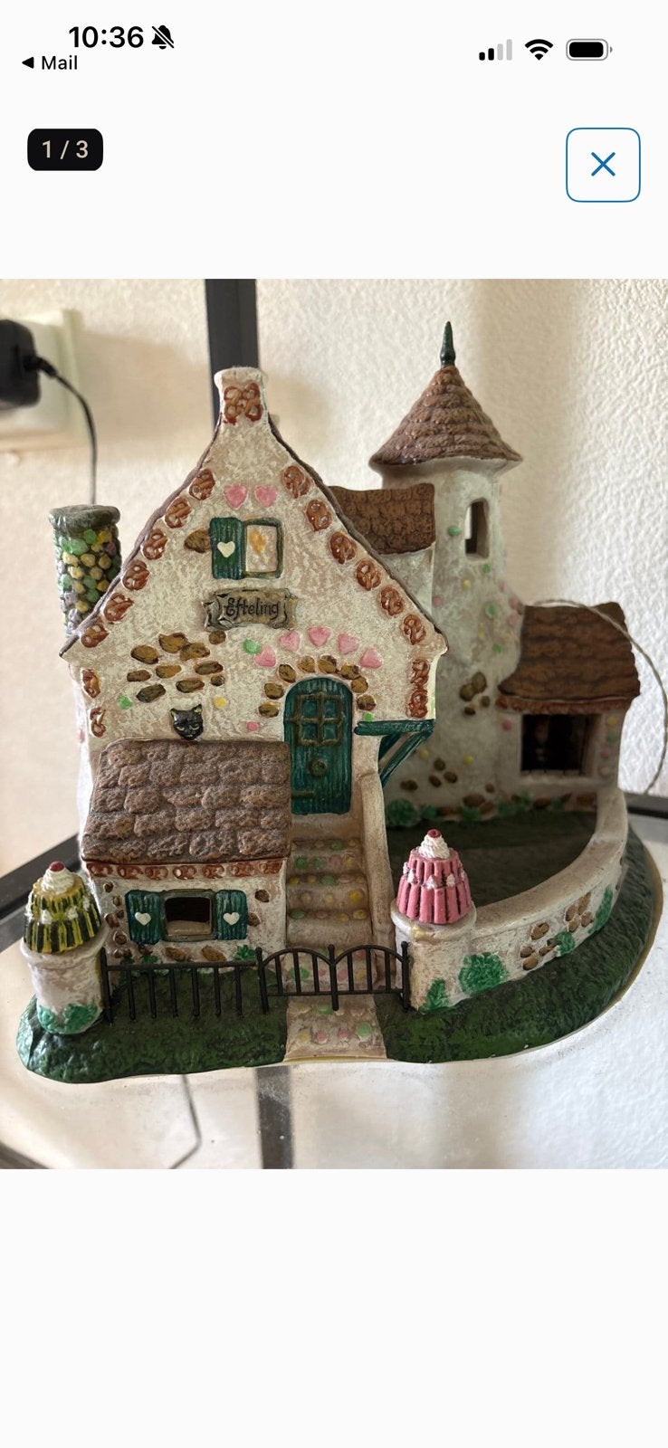 Efteling miniatuur Hans&Grietje, Verzamelen, Ophalen of Verzenden, Zo goed als nieuw, Beeldje of Poppetje