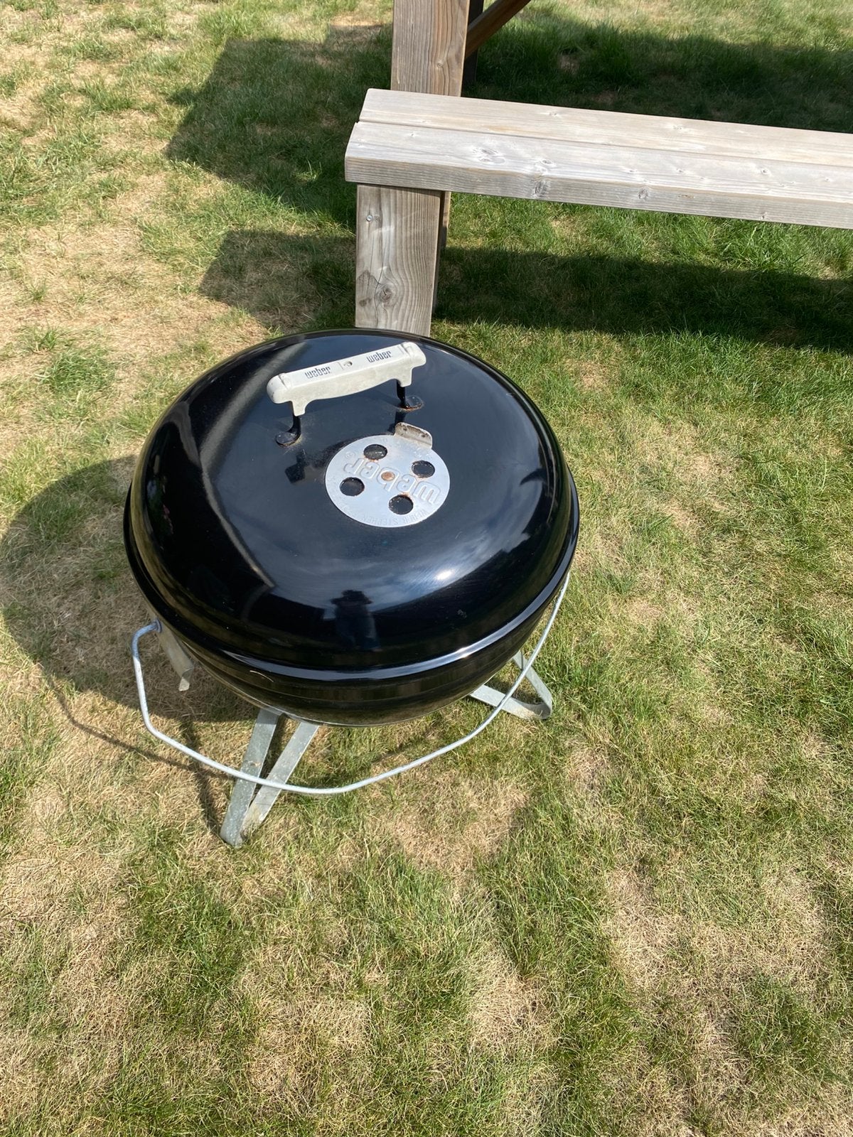 Weber BBQ met 1,5 zak kolen, Ophalen, Gebruikt