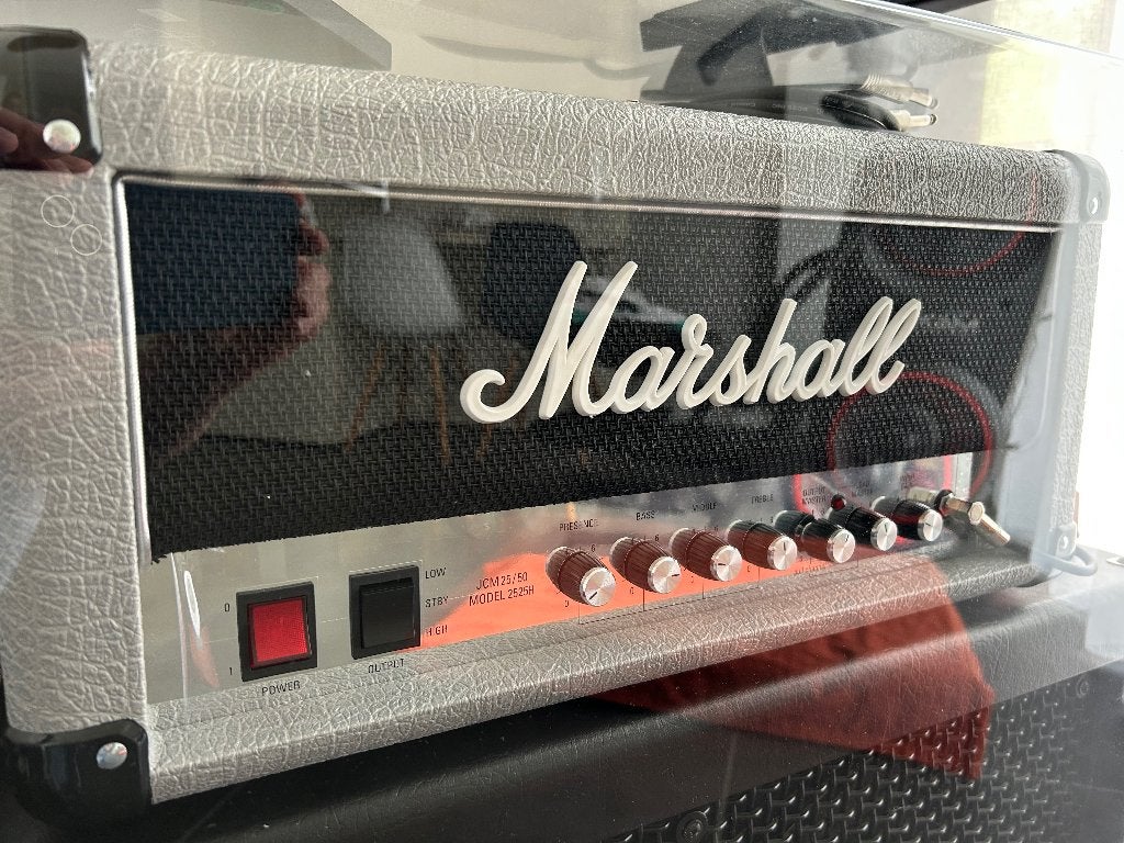 Marshall 2525H Silver Jubilee, Ophalen, Zo goed als nieuw, Minder dan 50 watt