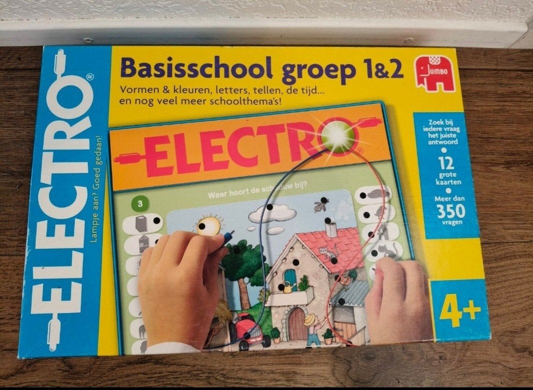 Jumbo Electro Basisschool Groep 1 & 2 Educatief Spel, Ophalen of Verzenden, Gebruikt, Taal en Lezen, Met licht