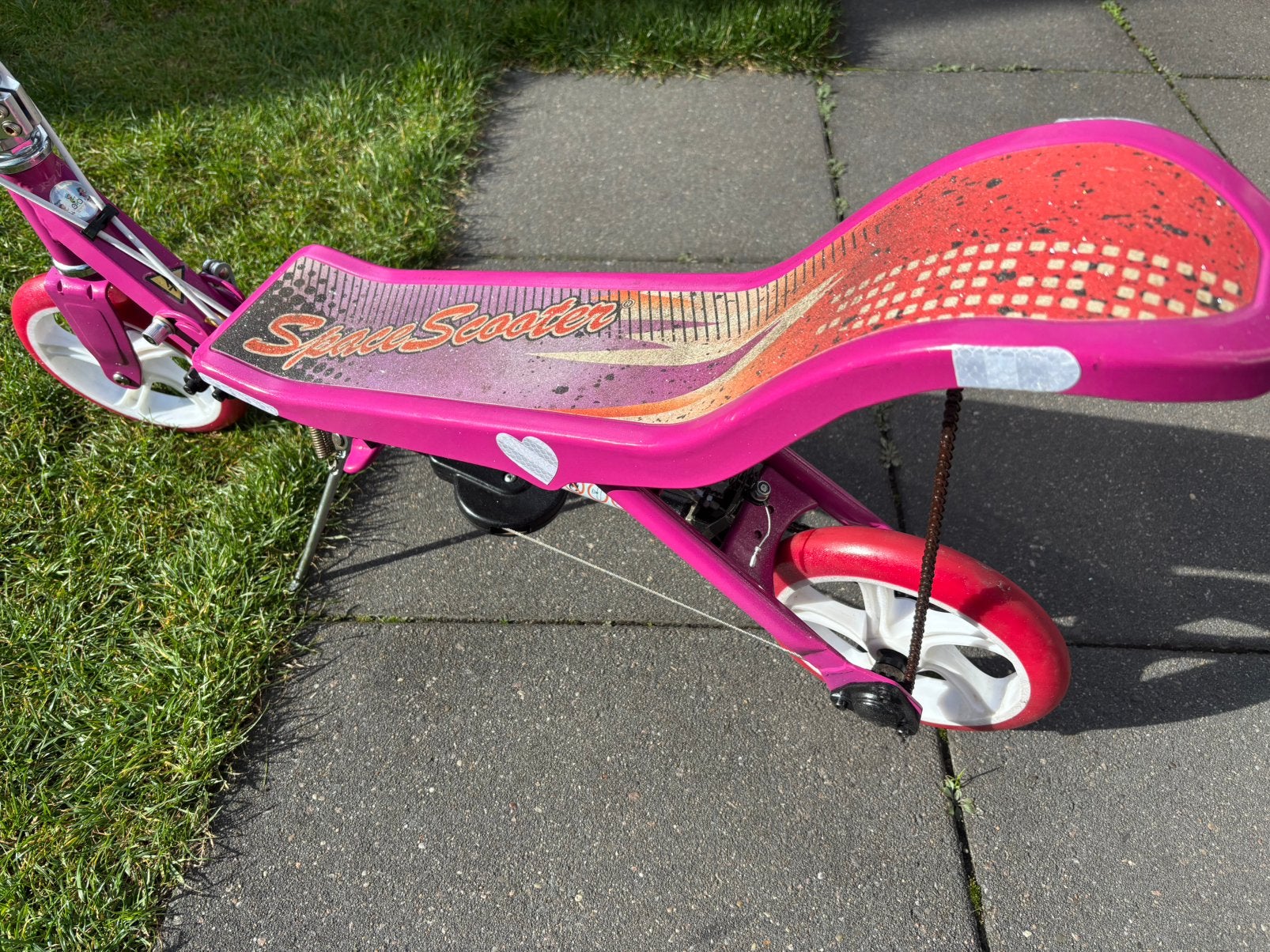 Nieuwstaat Space Scooter X580 roze met glitter, Ophalen of Verzenden, Zo goed als nieuw, Overige typen