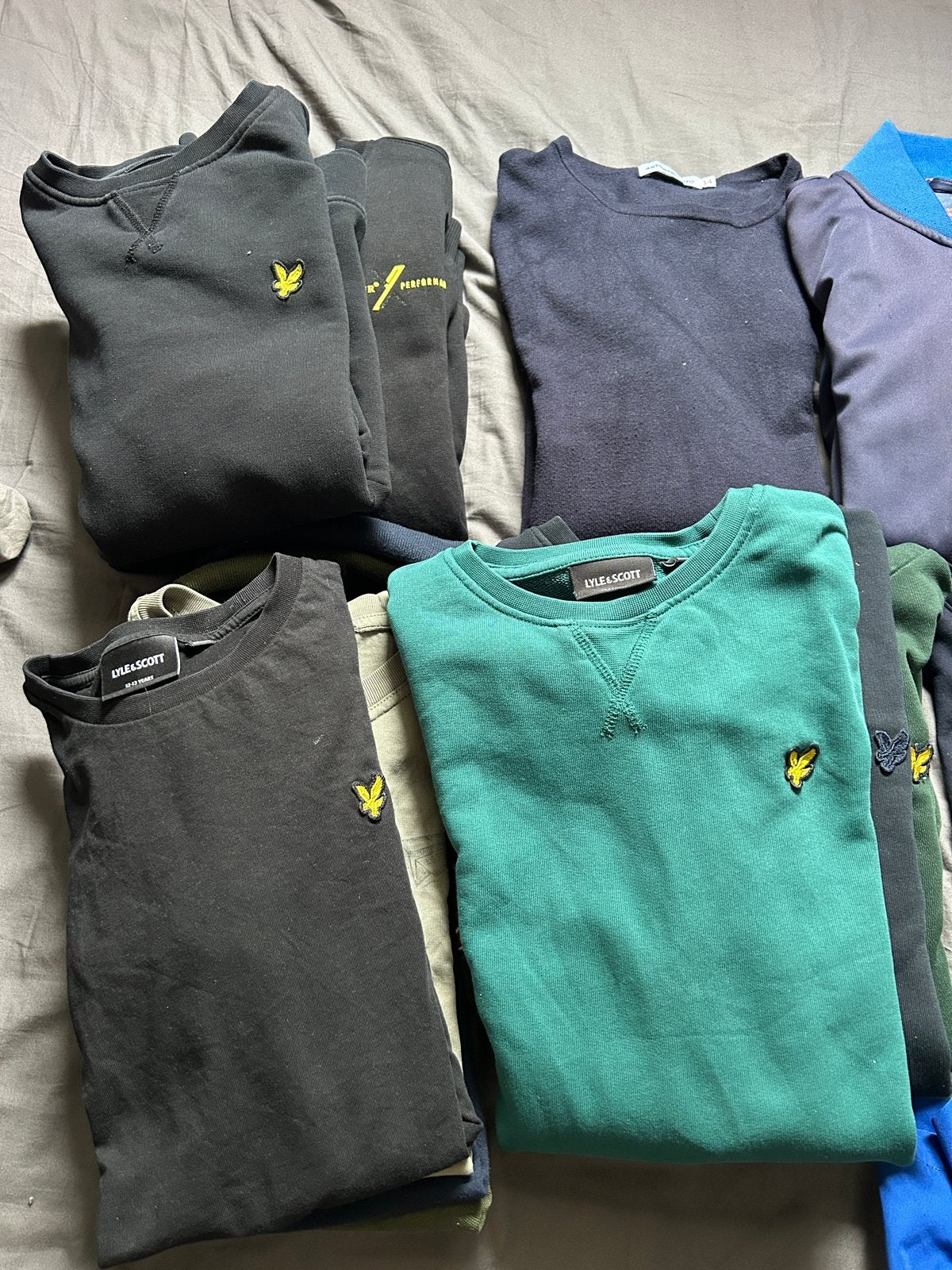 Kledingpakket: Lyle & Scott, Tommy Hilfiger, Björn Borg, Ophalen, Gedragen, Overige maten, Meerkleurig