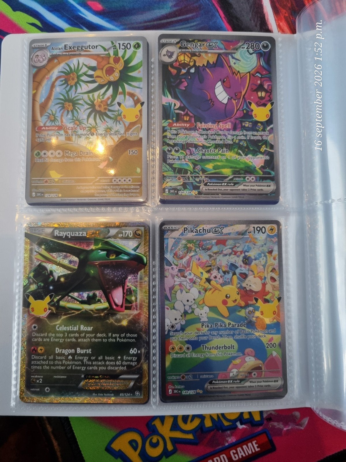 map met 30th anniversary kaarten pokemon, Ophalen of Verzenden, Nieuw, Boek of Catalogus, Foil