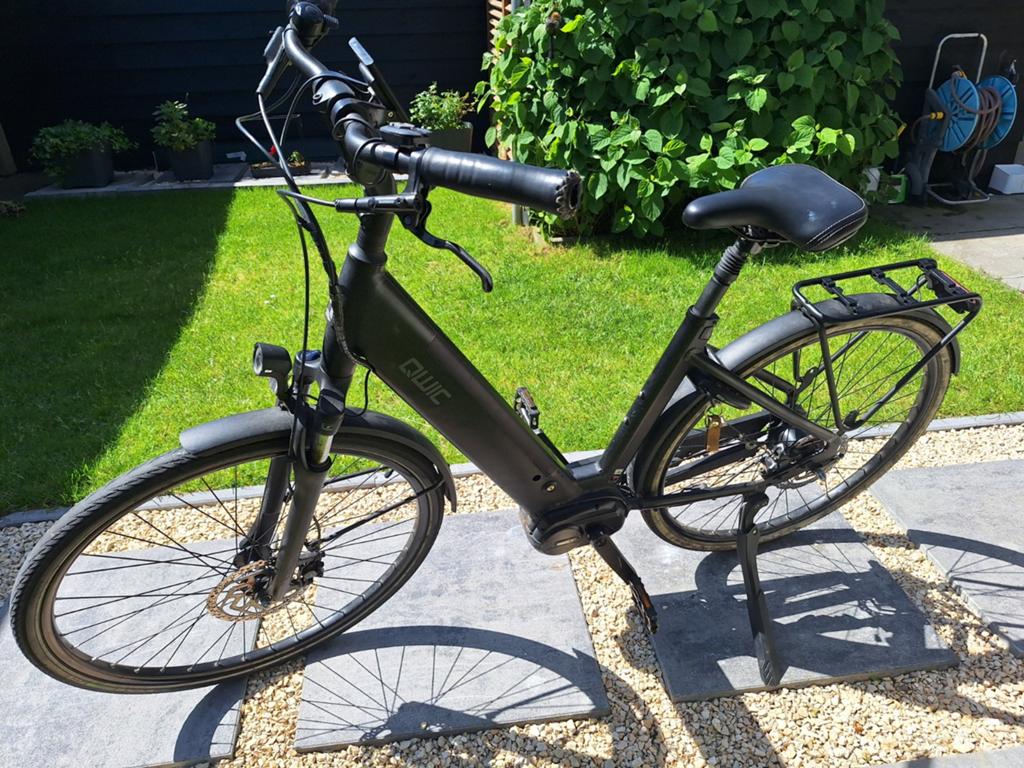 Qwic MN7 elektrische fiets, 47 cm frame, 35km per uur!, Fietsen en Brommers, Elektrische fietsen, 47 tot 51 cm, Ophalen, Gebruikt
