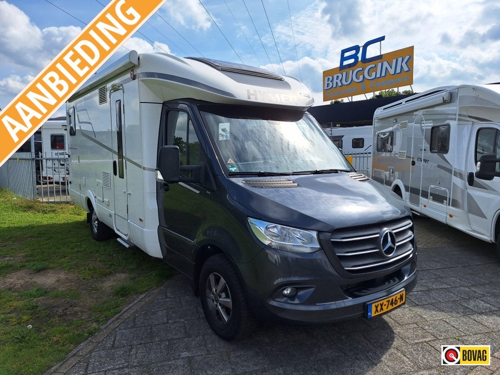 Hymer B-MC T 680+LITHIUM PAKKET+ ZEER COMPLEET AANBIEDING!, Caravans en Kamperen, Automaat, Luifel, Tot en met 2, Bedrijf