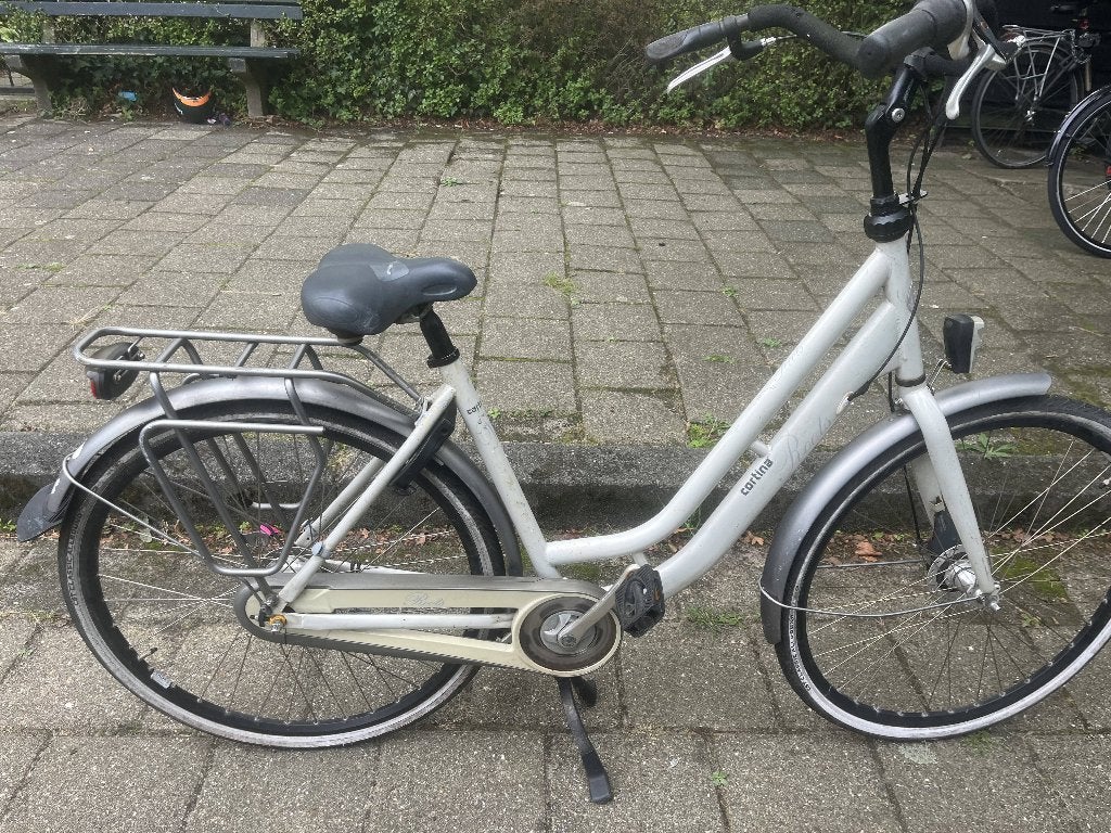 damesfiets, Fietsen en Brommers, Fietsen | Dames | Damesfietsen, Overige merken, Gebruikt, Versnellingen, Trommelrem
