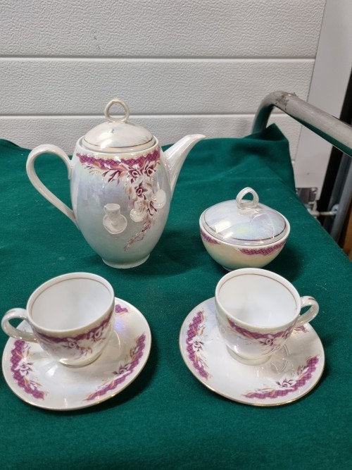 theeservies 3-PC COLDITZ porselein, Ophalen of Verzenden, 'T Olde Gre-j, Info@toldegrej.nl, Endepoelstraat 20f Didam