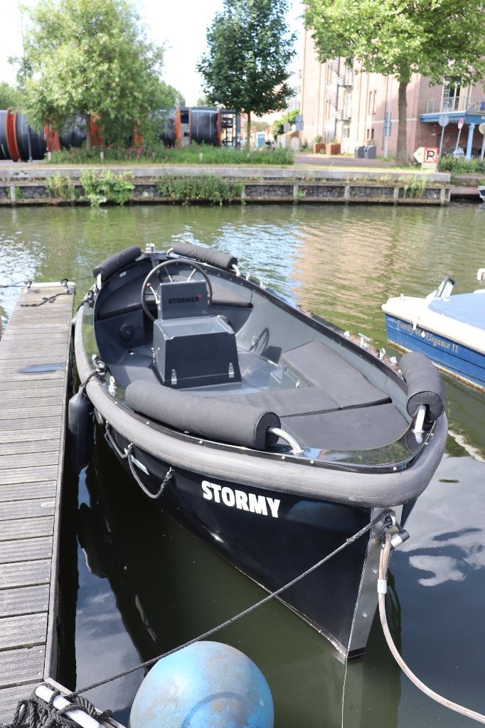 Stomer Lifeboat 60 met ligplaats haven Amsterdam, Ophalen, Binnenboordmotor, Diesel, Polyester