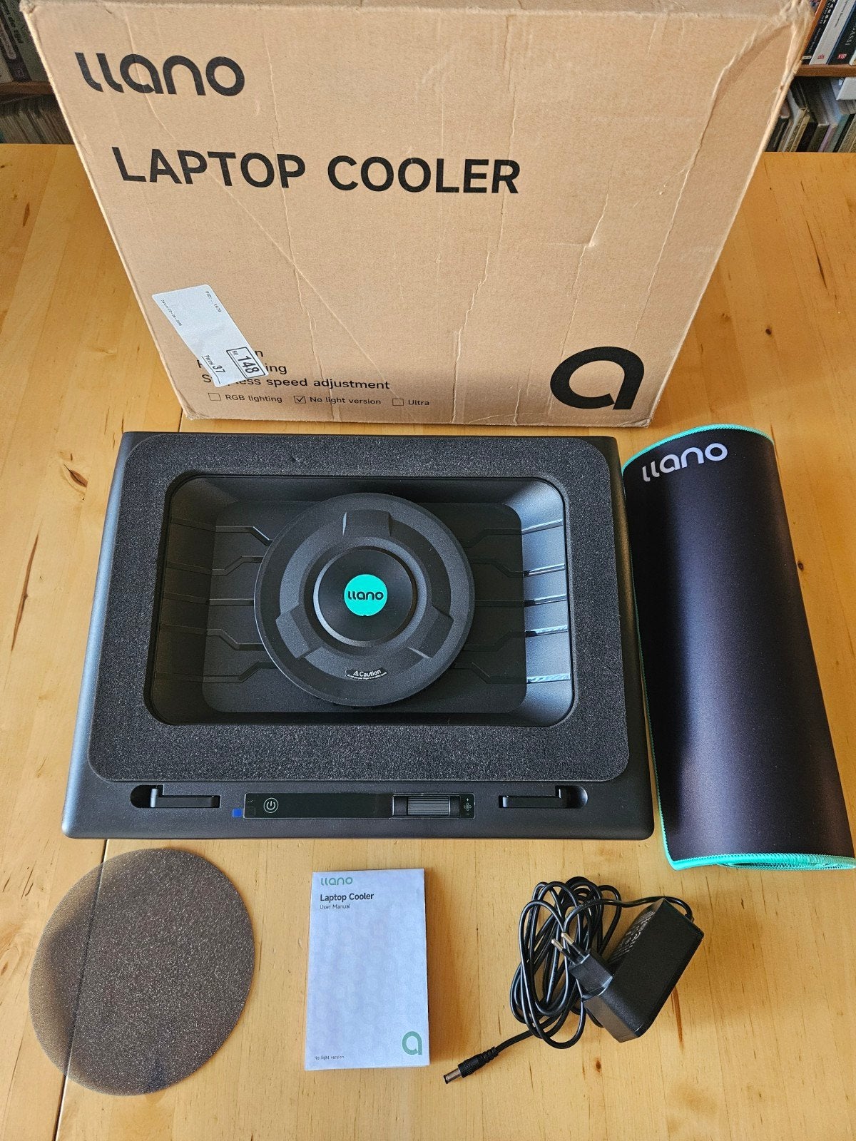 Laptop koeler Llano v12, Computers en Software, Computerkoelers, Ophalen of Verzenden, Nieuw, Luchtkoeling