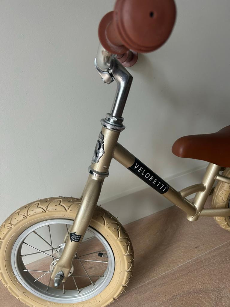 Veloretti loopfiets 12,5 inch goudkleurig, Ophalen, Nieuw, 16 tot 20 inch