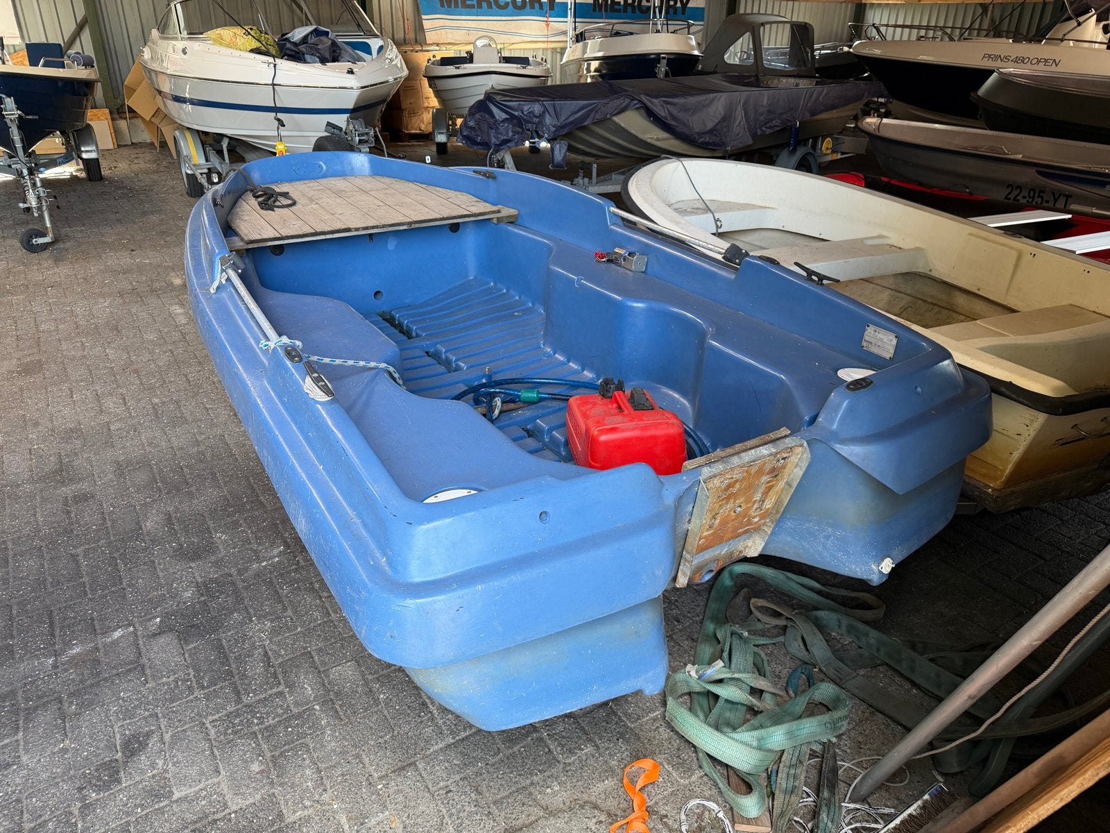 Jeanneau CAP 360 vis/toerboot, Watersport en Boten, Ophalen of Verzenden, Gebruikt, Jeanneau, Kunststof