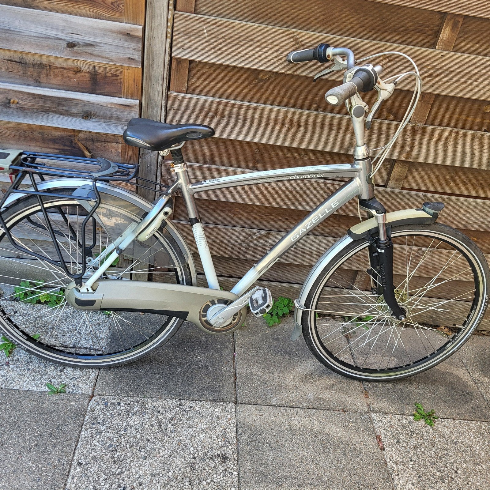 Gazelle Chamonix herenfiets, Fietsen en Brommers, Velgrem, Versnellingen, Ophalen of Verzenden, Gazelle