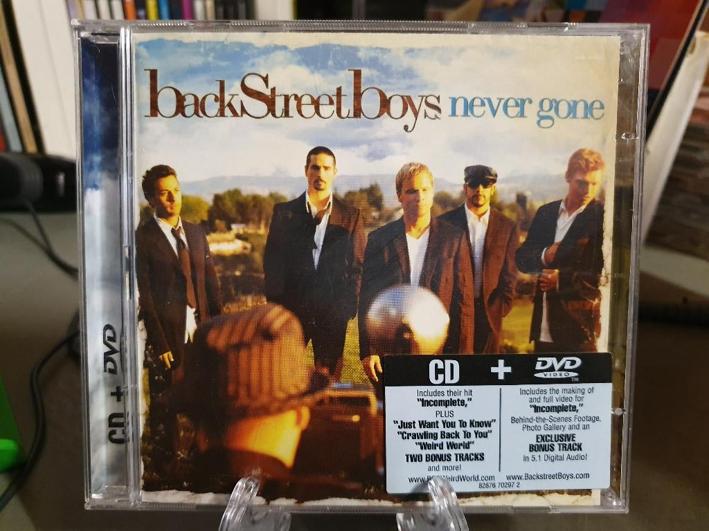 Back Street Boys never gone CD+DVD, Ophalen, Zo goed als nieuw