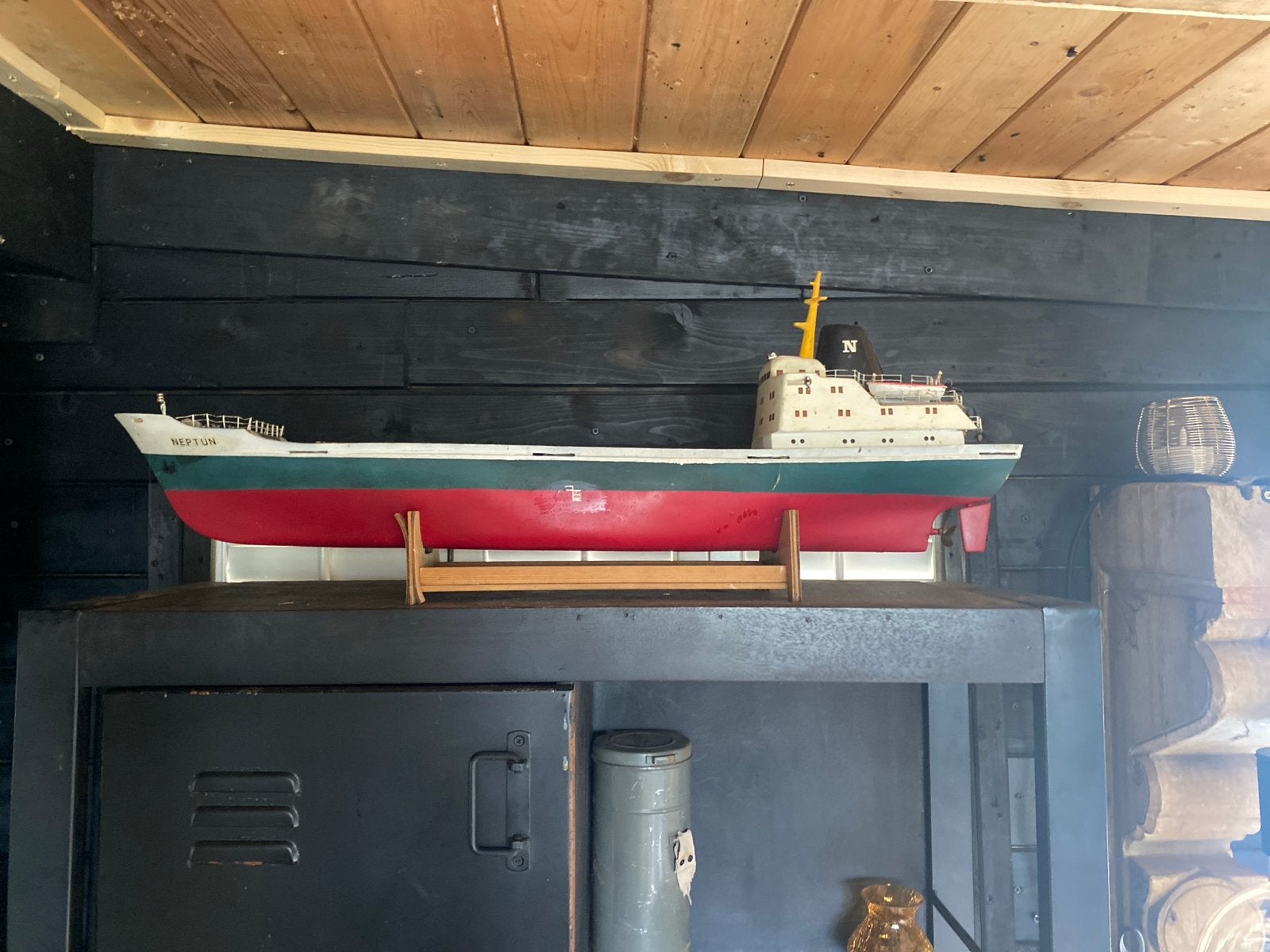 Gedetailleerd scheepsmodel 'Neptun' - Handgemaakt, Ophalen, Gebruikt, Groter dan 1:32, Overige merken
