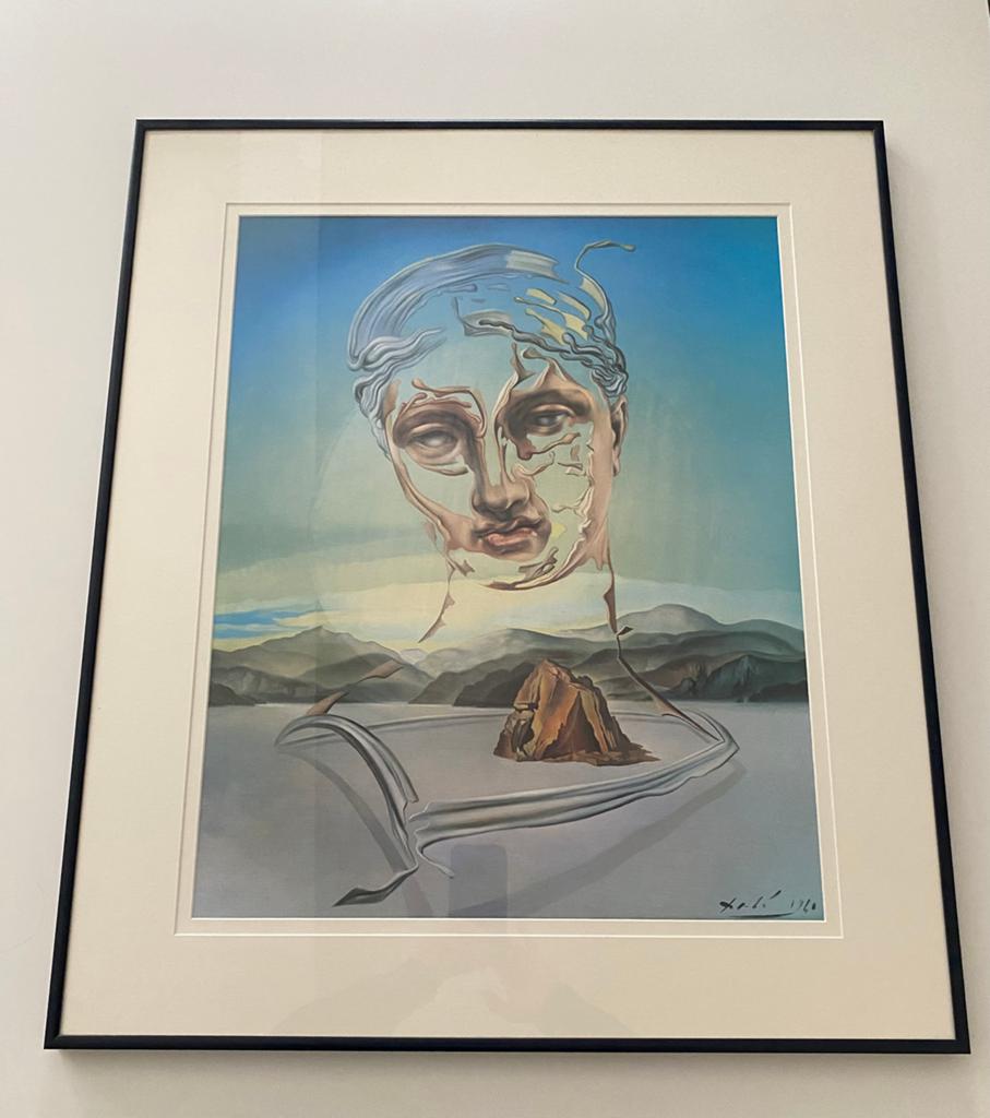 Mooie prent van Salvador Dali, 71/ 61 cm.vraagprijs 22,50, Ophalen
