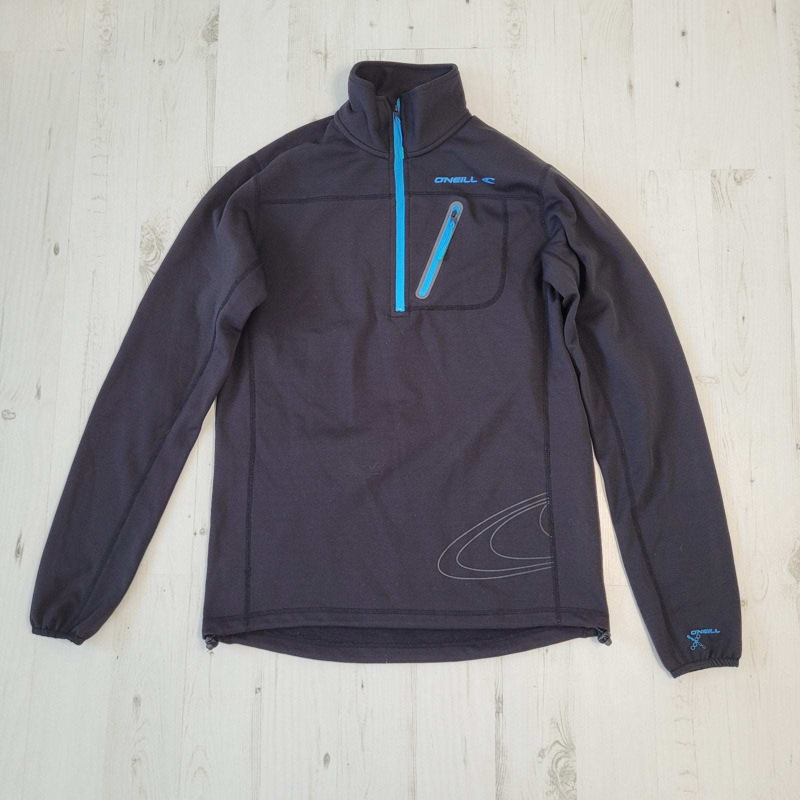 O'Neill skipully performance trui maat M zwart met blauw, Kleding | Heren, Wintersportkleding, Maat 48/50 (M), O'Neill, Ophalen of Verzenden