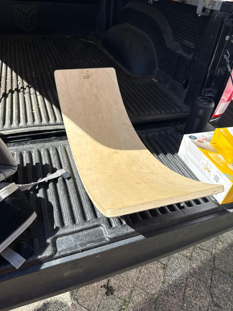 Balance board met stoffen onderbekleding - Nette staat, Ophalen of Verzenden, Zo goed als nieuw, Jongen of Meisje