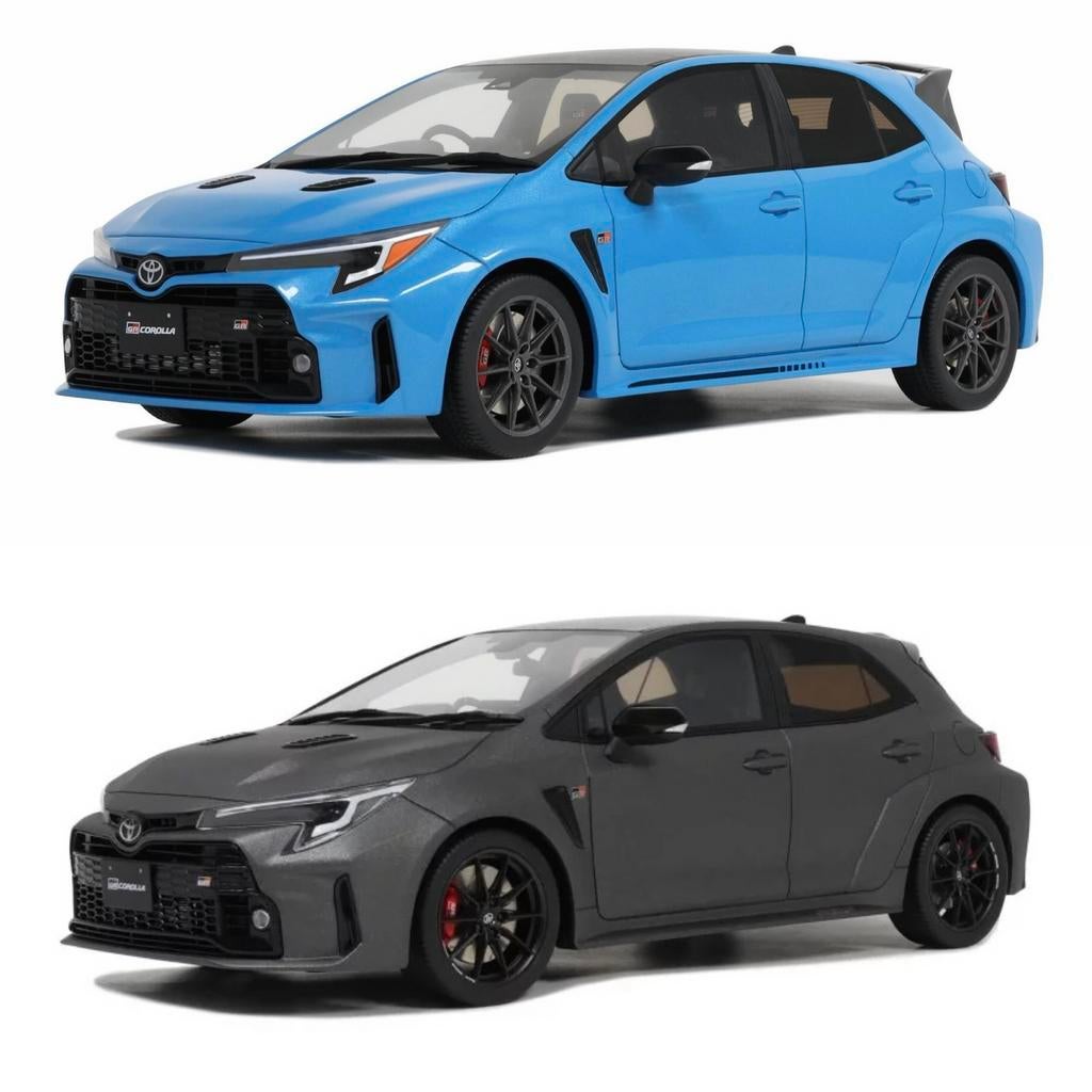 2x Ottomobile 1:18 Toyota GR Blauw en Grijs, Ophalen of Verzenden, Nieuw, Overige merken