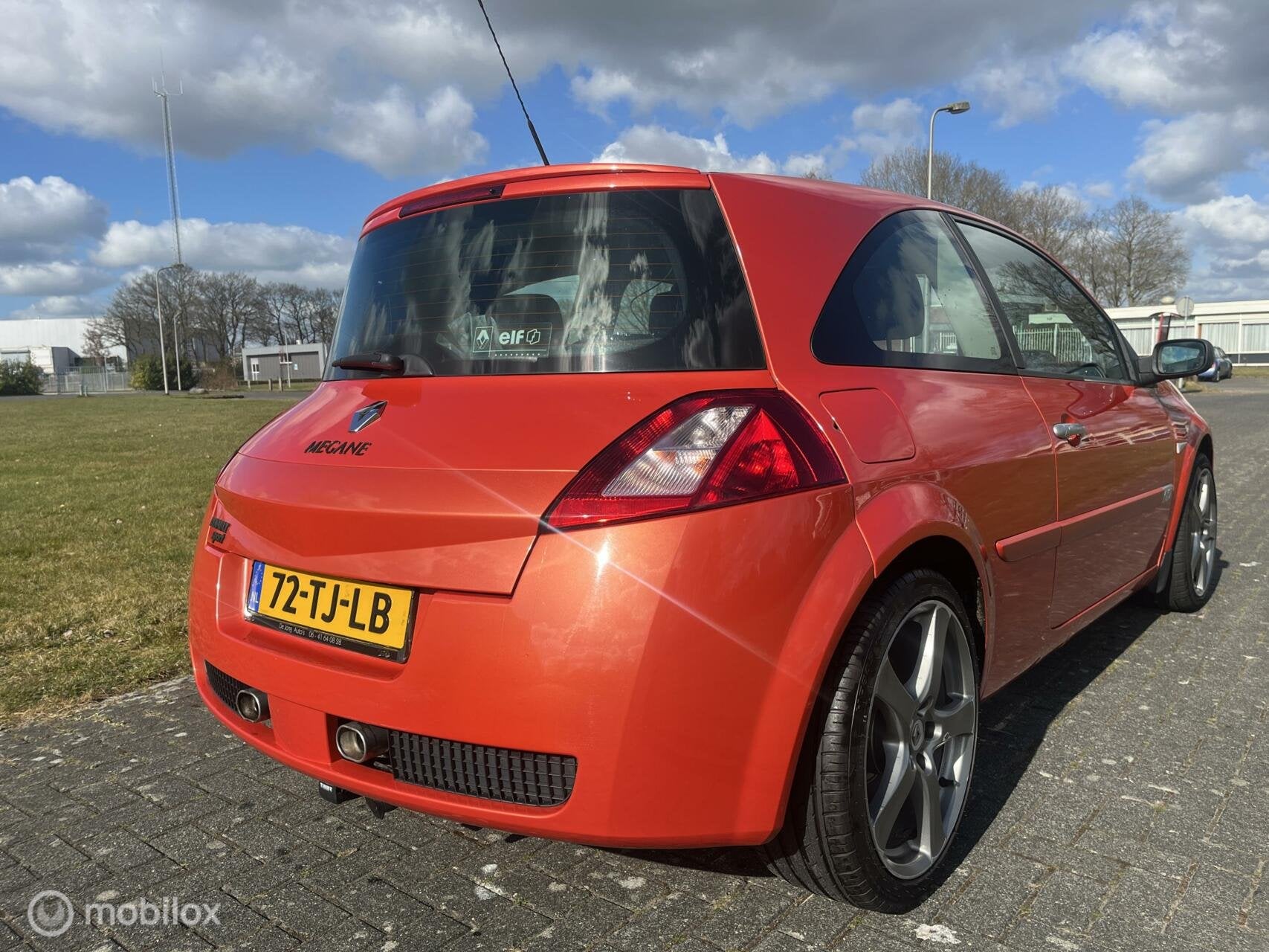 Renault Megane 2.0-16V Turbo RS / APK / 225PK / D-Riem /, Auto's, Renault, Voorwielaandrijving, Gebruikt, Bedrijf, 1000 kg