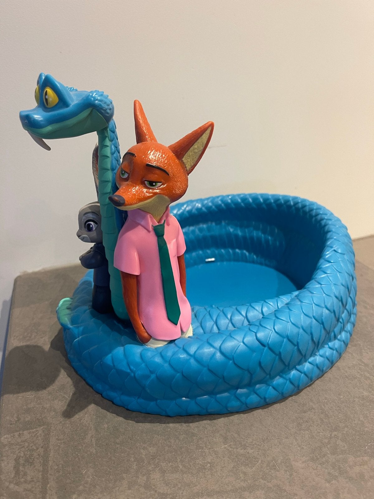 Disney Zootropolis popcornhouder Nick & Judy, Verzamelen, Ophalen, Overige figuren, Zo goed als nieuw, Overige typen