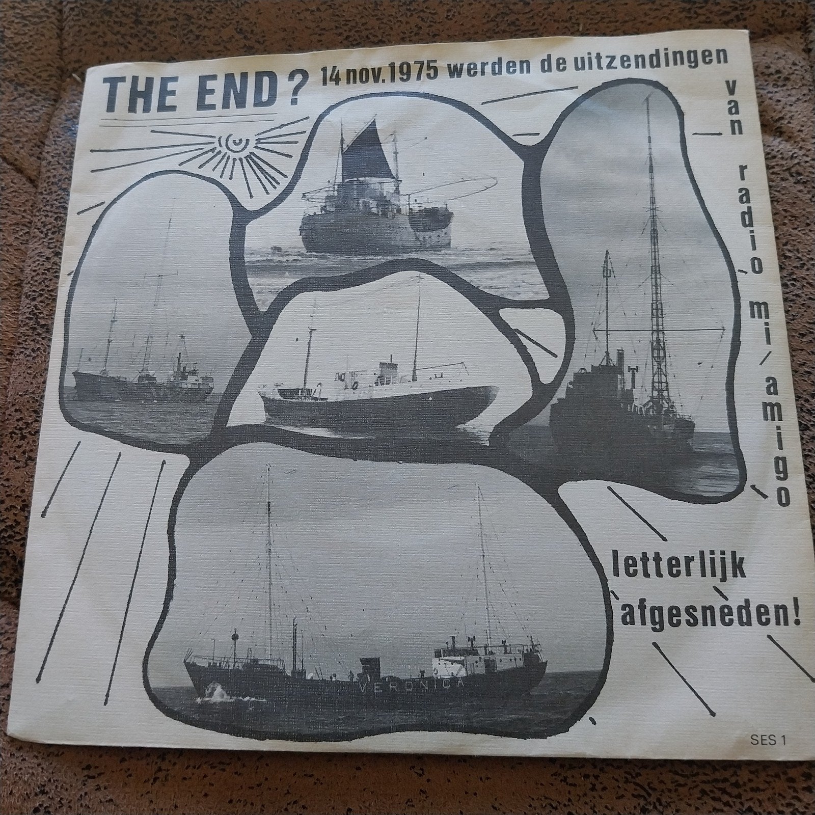 The End? - SES 1 Single (1975) - Radio Mi Amigo, Gebruikt, Originele persing, 7 inch, Single