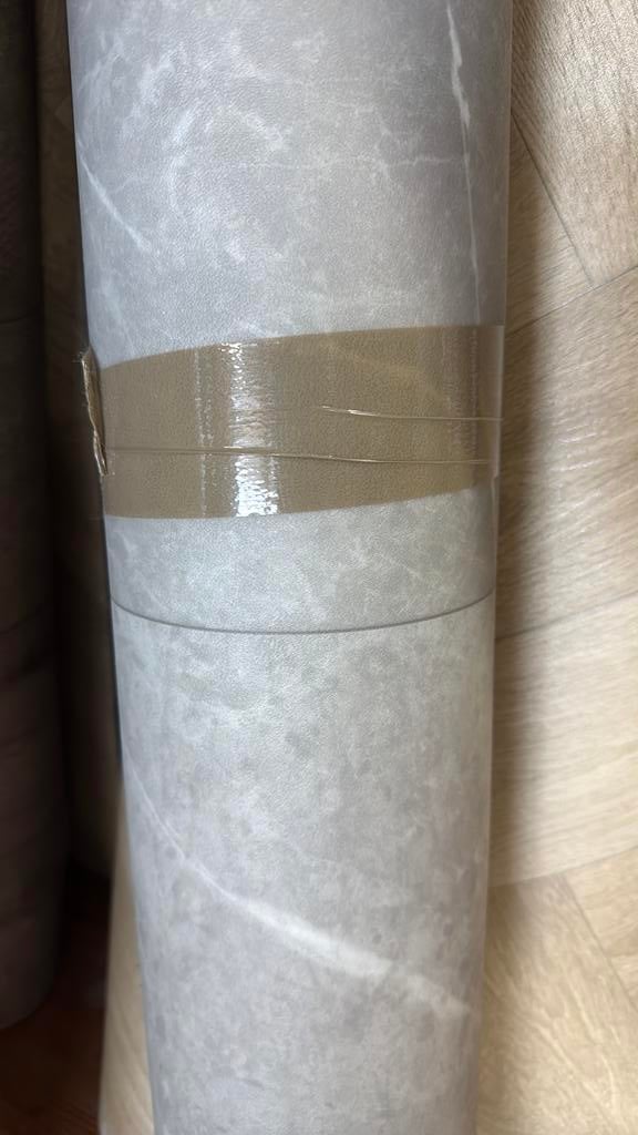‼️coupon vinyl marble marmer plavuizen 5,65x1m toplaag 0,6‼️, Ophalen, Nieuw, Minder dan 10 m², Vinyl