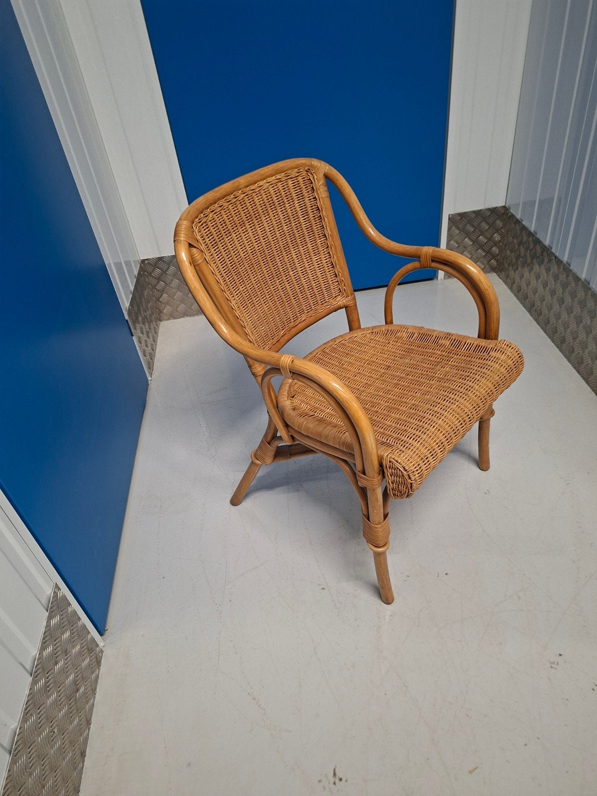 Set van 4 Rotan Stoelen - Vintage Stijl, Ophalen