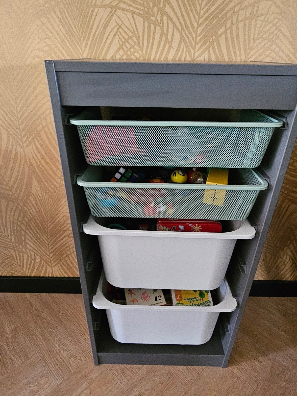 Ikea Kastje grijs 46x94x30, Ophalen, 50 tot 100 cm, Zo goed als nieuw, Minder dan 100 cm