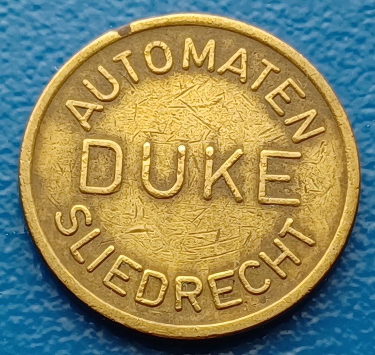 Token - Duke Sliedrecht, Postzegels en Munten, Verzenden, Overige materialen, Nederland