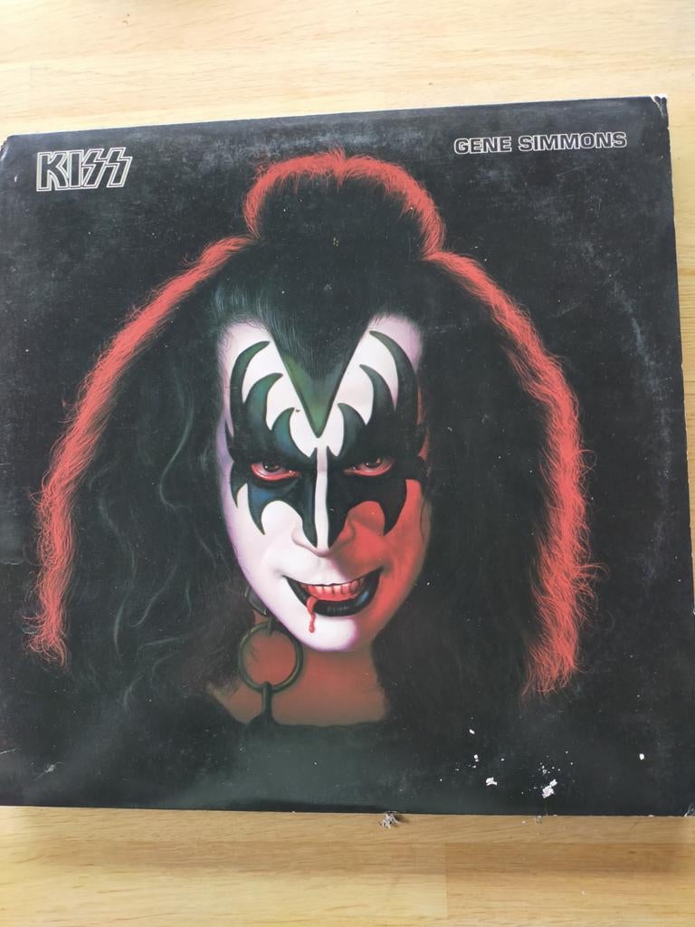 Kiss , Gene Simmons, Cd's en Dvd's, Vinyl | Rock, Zo goed als nieuw, Poprock, 12 inch, Ophalen of Verzenden