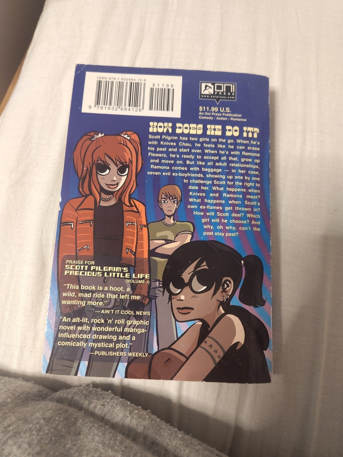 scott Pilgrim 2, Boeken, Gelezen, Eén stripboek, Ophalen of Verzenden, Bryan lee o'malley