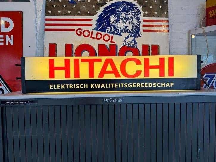 Vintage Hitachi Lichtbak - Elektrisch Kwaliteitsgereedschap, Ophalen